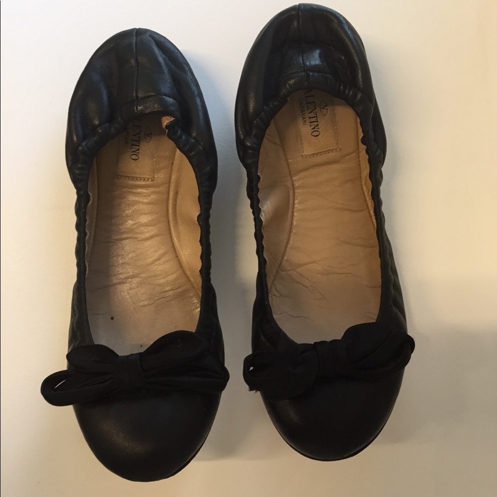 Valentino Garavani Leather ballet flats 5.5